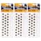 Creativity Street® Assorted Size Holographic Fish Eyes, 3 Packs of 124
